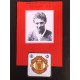 Signed picture of STAN CROWTHER of the MANCHESTER UNITED footballer.